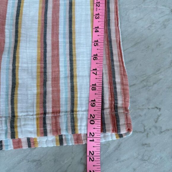 Style & Co Women’s striped Cropped Pants 100% Cotton Drawstring size M - Picture 11 of 11